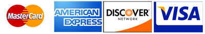 Accepted credit cards